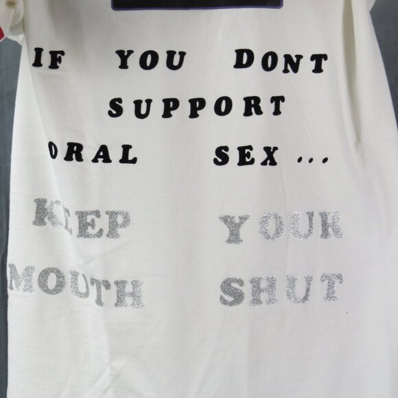 Vintage Graphic T-shirt - Super Freak Pac Man Iron Graphics - Men's Large - Picture 3 of 11